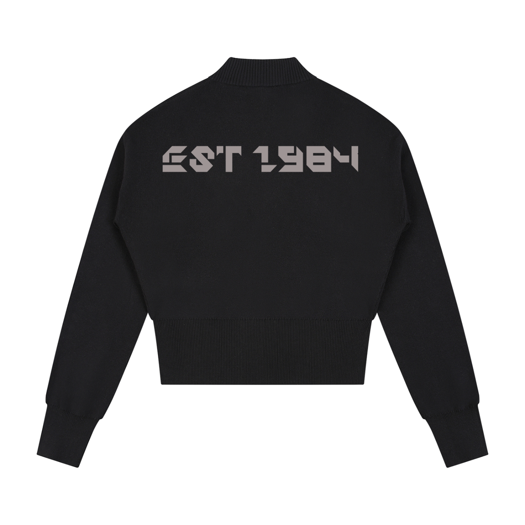 Women’s Mock Neck Zip Up Cardigan