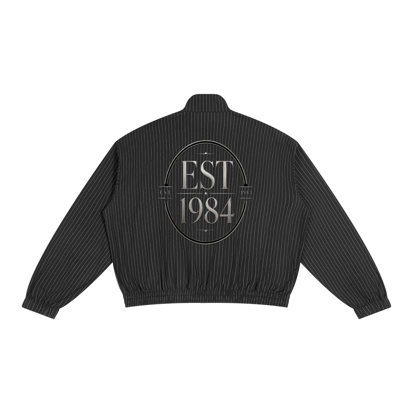 Unisex Striped Full-Zip Track Jacket